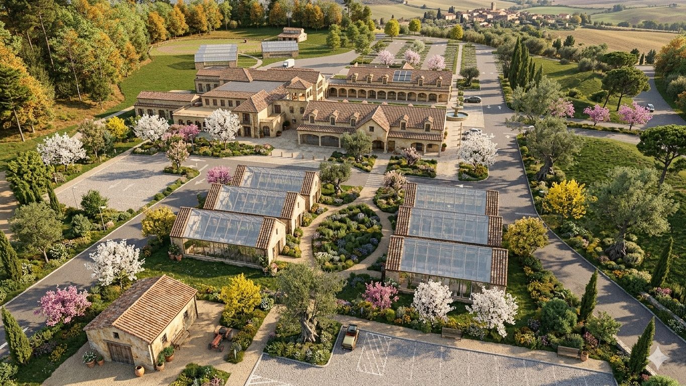 Campus side elevation